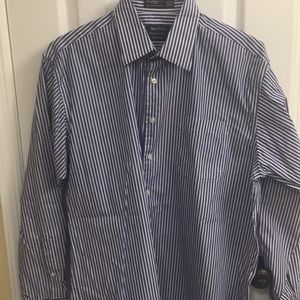 Nautical dress shirt 16 1/2 34/35